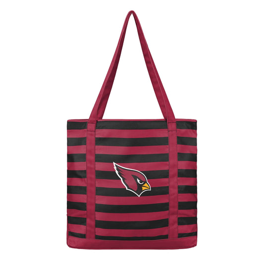 Arizona Cardinals NFL Team Stripe Canvas Tote Bag